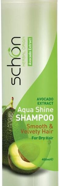Шампунь Schon Herbal origin Aqua Shine Глубокое увлажнение для сухих волос 400 мл