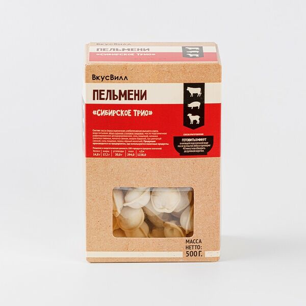 Пельмени «Сибирское Трио»