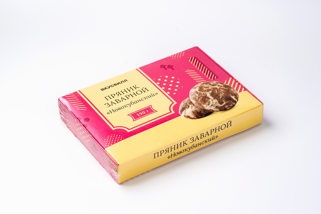 

Пряник заварной Вкусвилл Новокубанский 190г