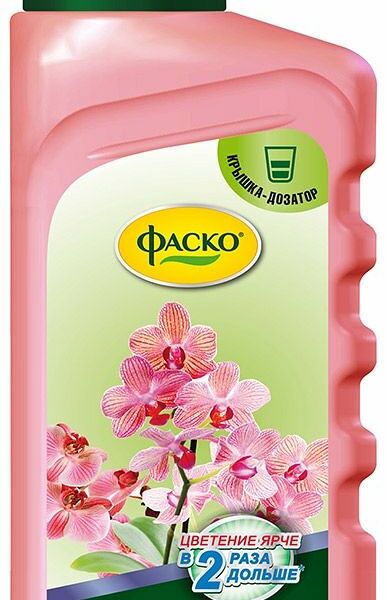 Удобрение жидкое Фаско Цветочное счастье минеральное для Орхидей 285 мл