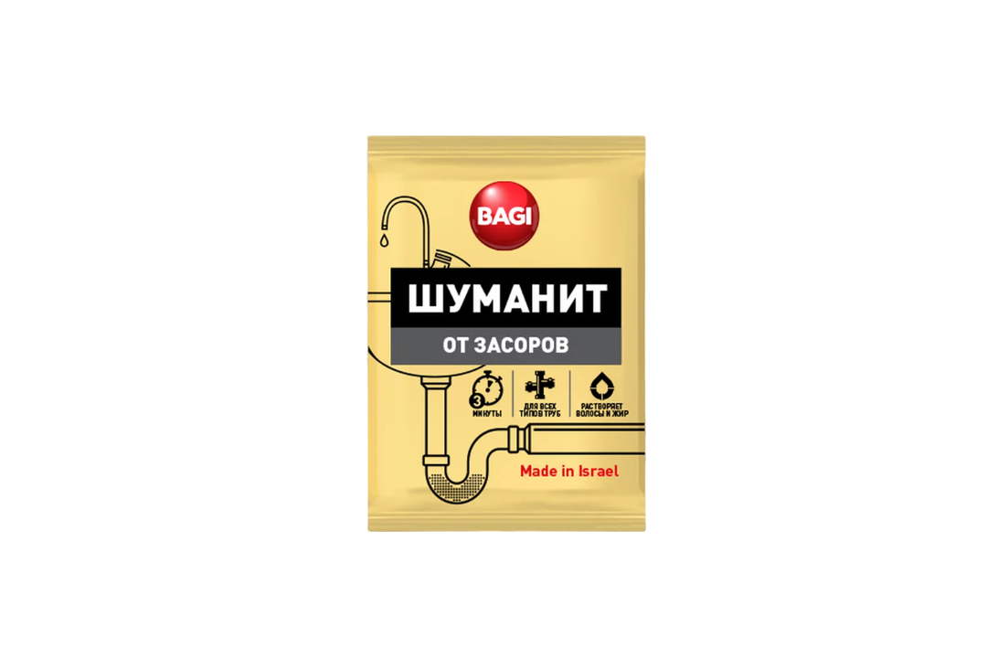 

Средство от засоров Bagi Шуманит 70 г