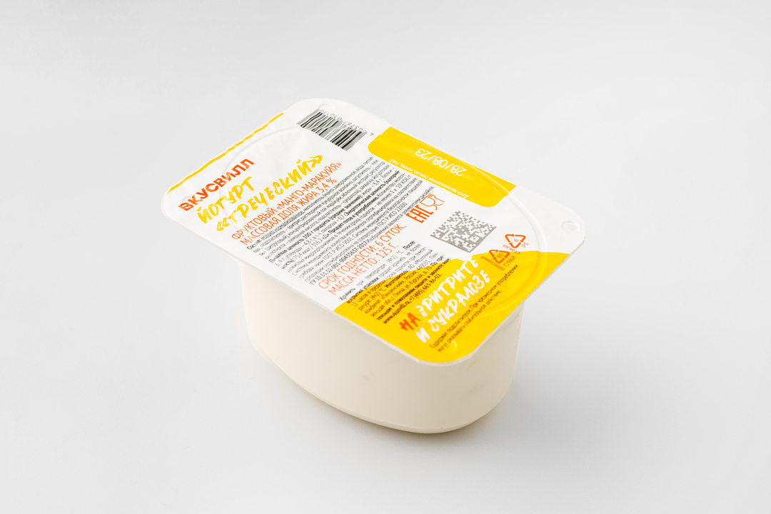 

Йогурт греческий Манго - маракуйя 3,4% 125 г