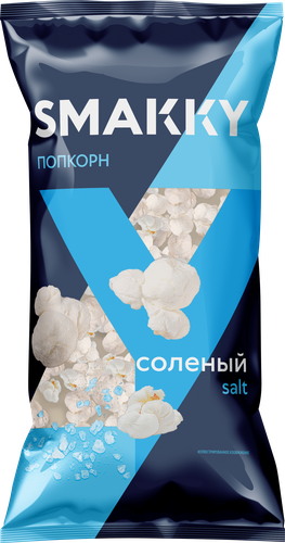 

Попкорн Smakky соленый 130 г
