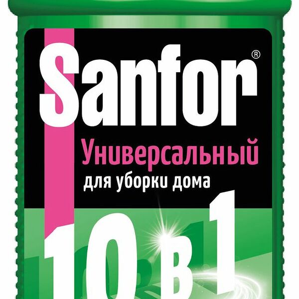 Гель Sanfor Летний дождь дезинфицирующий универсальный 1л