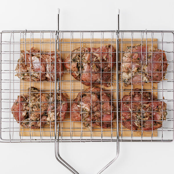 Шашлык из мяса бедра индейки, замороженный