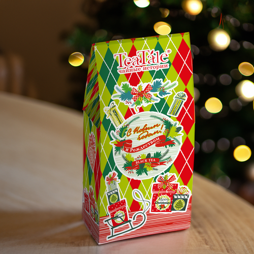 

Чай черный TEATALE Новогодняя мечта Сочный апельсин, 50г