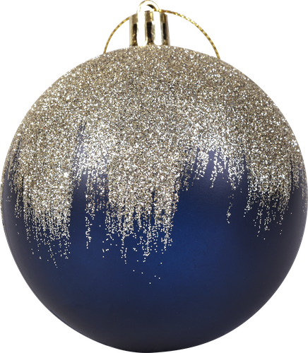 

Шар елочный Homeclub Золотой иней 8 см 1 шт. цвет в ассортименте