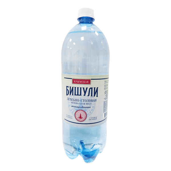Вода Бишули минеральная природная лечебно-столовая негазированная 1.5л