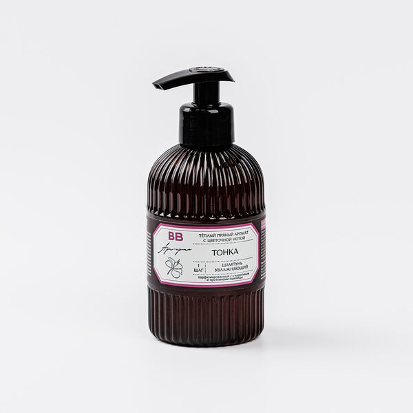 Шампунь парфюмированный Вкусвилл увлажняющий для всех типов волос Тонка 300мл
