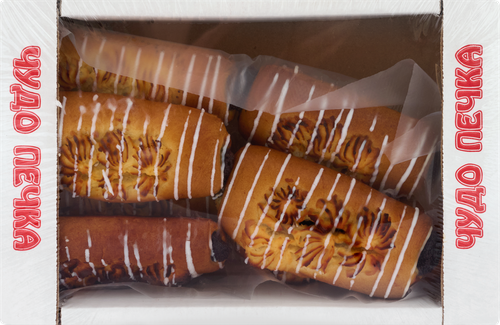 

Сдоба Чудо печка Маковец с творогом 500 г