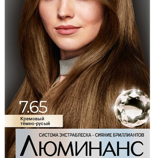 Стойкая краска для волос Schwarzkopf Luminance Color т.7.65 Кремовый темно- русый 165 мл