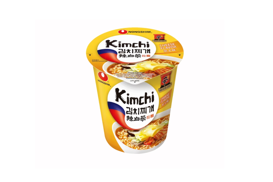 

Лапша Nongshim Кимчи Рамен с сырным вкусом быстрого приготовления 70 г