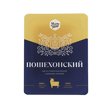 

Сыр Углече Поле полутвердый Пошехонский из коровьего молока 45% 200 г