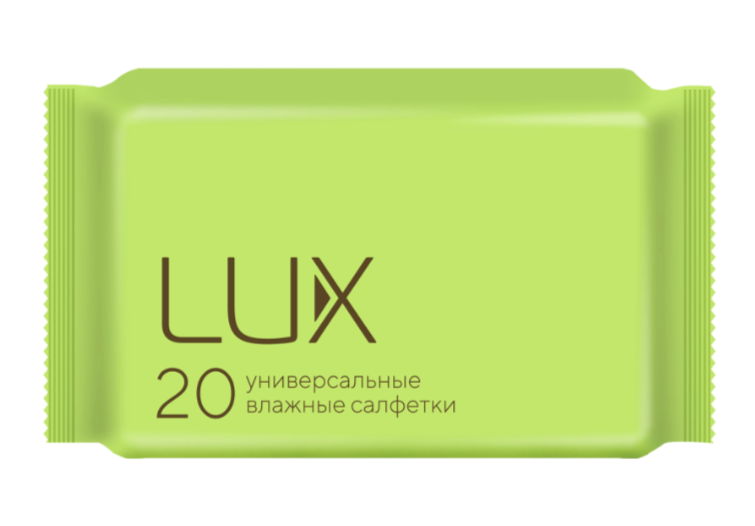 

Салфетки влажные Lux 20 шт.