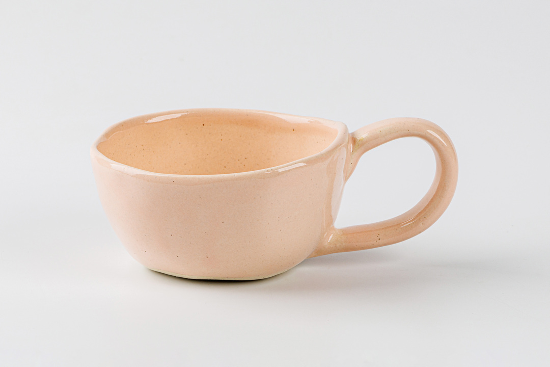 

Кружка Пастель . Цвет персиковый