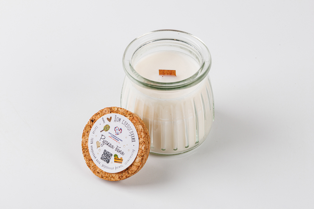 

Свеча сувенирная Дом слепоглухих Русская баня