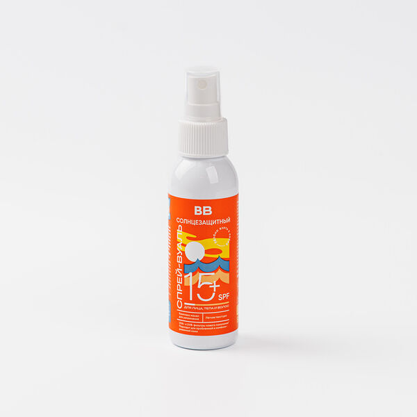 Спрей-вуаль солнцезащитный SPF 15+ 100мл