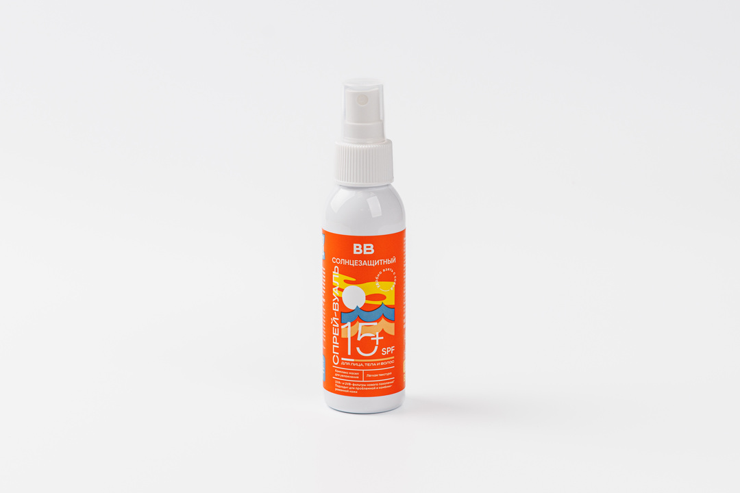 

Спрей-вуаль солнцезащитный SPF 15+ 100мл
