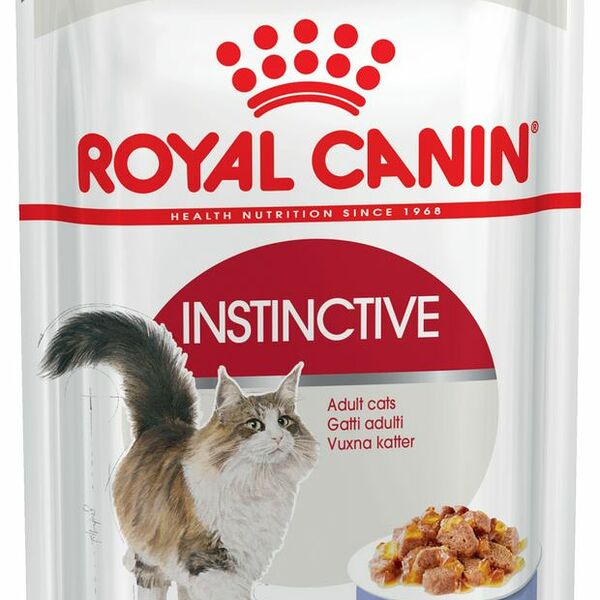 Корм для взрослых кошек 1-7 лет Royal Canin Instinctive мелкие кусочки в желе, 85г