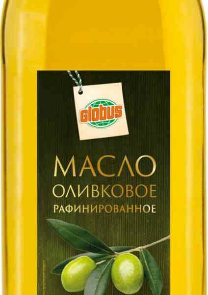 Масло оливковое Глобус Refined Olive-Pomace Oil рафинированное 1000 мл