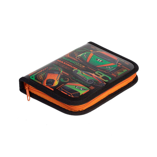 Пенал Hatber Максимальная скорость 190х130мм 1отд на молнии с табл умн NPn_46070