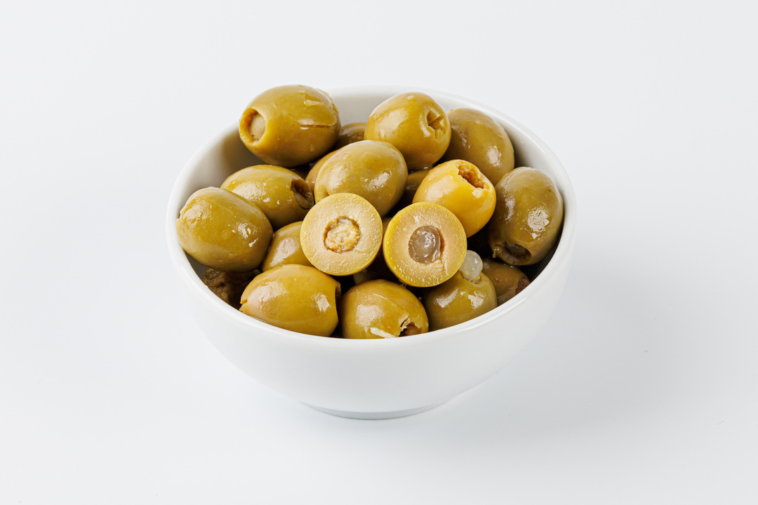 

Оливки зеленые фаршированные лимоном ВкусВилл