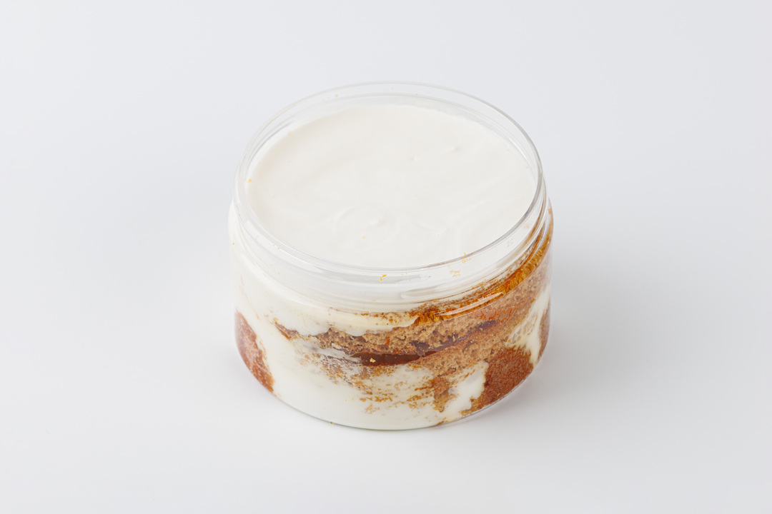 

Медовый бисквит ВкусВилл кафе с йогуртовым кремом и соленой карамелью 150 г