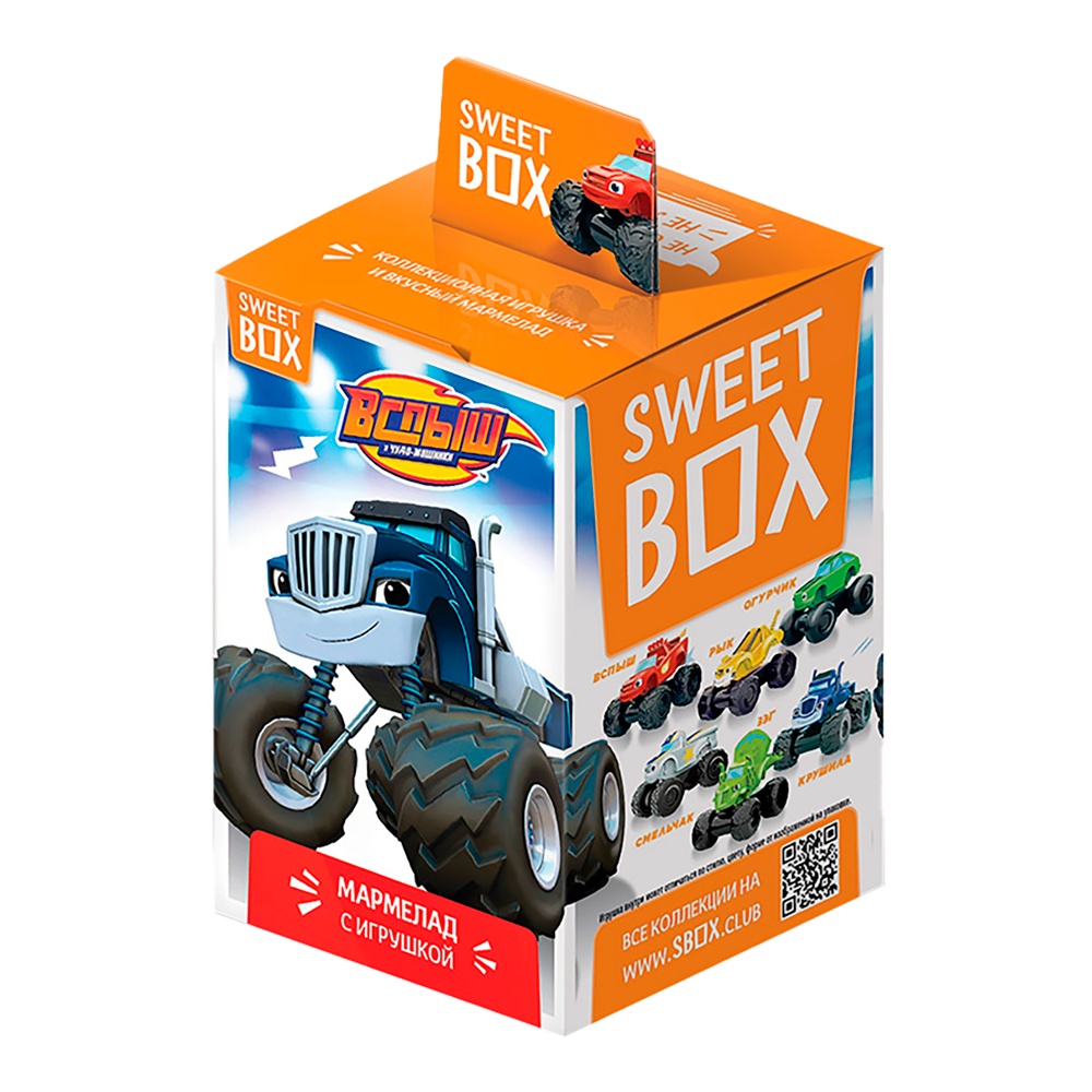 

Мармелад с игрушкой Sweet Box Вспыш 10 г игрушка в ассортименте