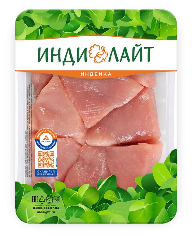 

Зразы из индейки Индилайт Натуральные охлажденные, 500 г