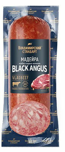 Колбаса Владимирский стандарт Мадейра варено-копченая 350г