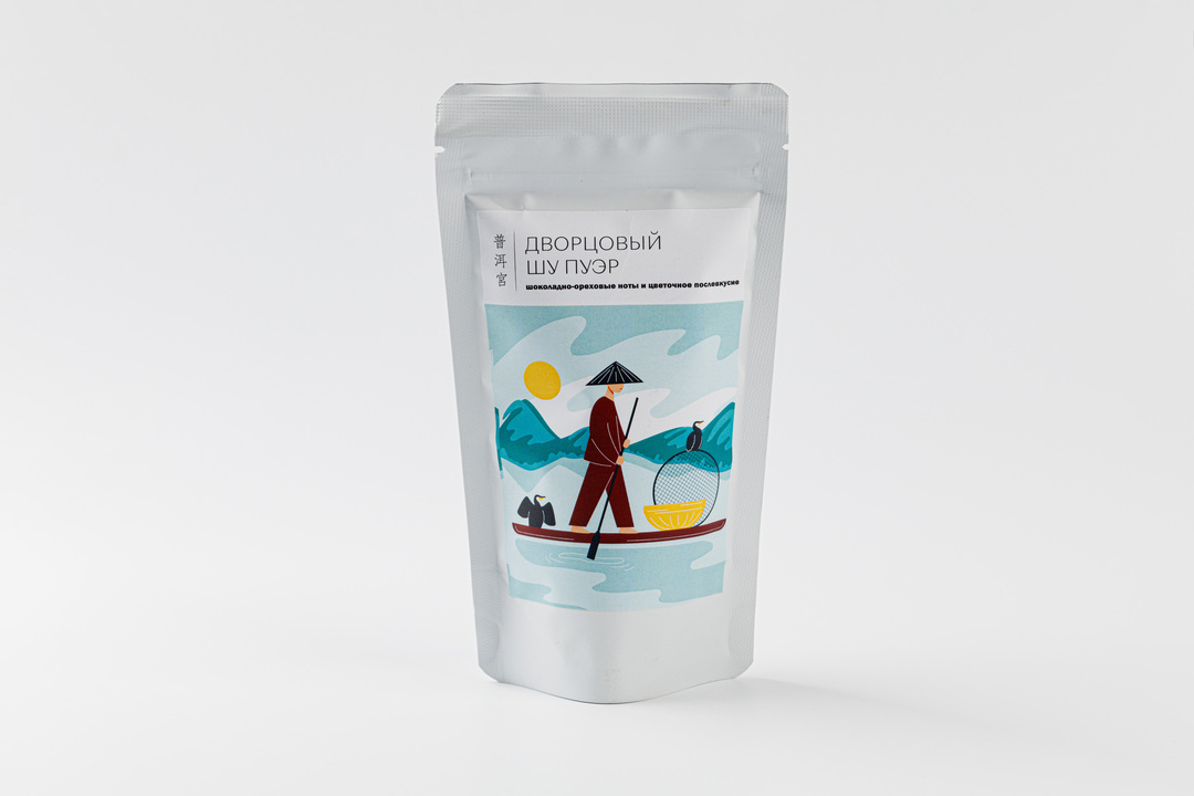 

Чай ВкусВилл черный Шу Пуэр дворцовый 50 г