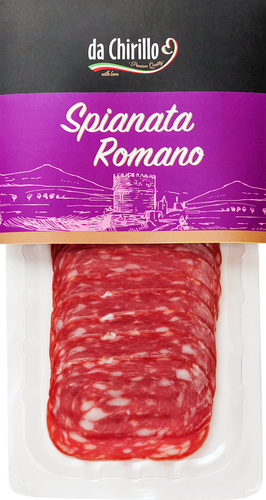 

Колбаса Da Chirillo Spianata Romano сыровяленая нарезка 90 г