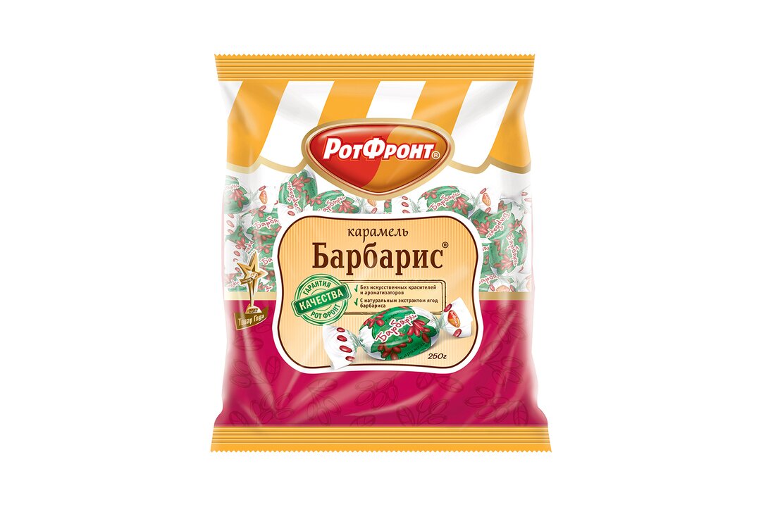 

Карамель Рот Фронт Барбарис 250 г
