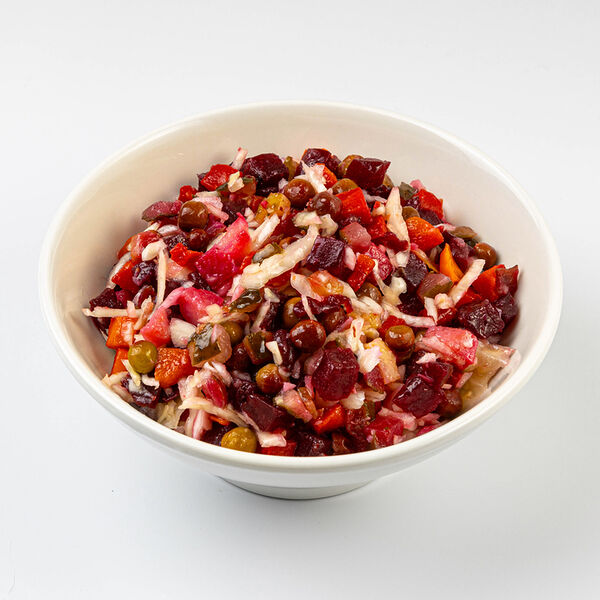 Салат винегрет с маринованной капустой 180 г