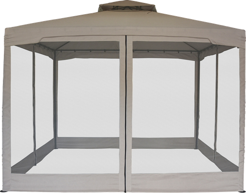 

Павильон с антимоскитными шторами Giardino Club 3х3 м полиэстер, в ассортименте, Арт. 3306-С