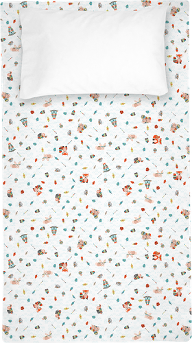 

Пеленка Little Times 75х110 см фланель, дизайн в ассортименте