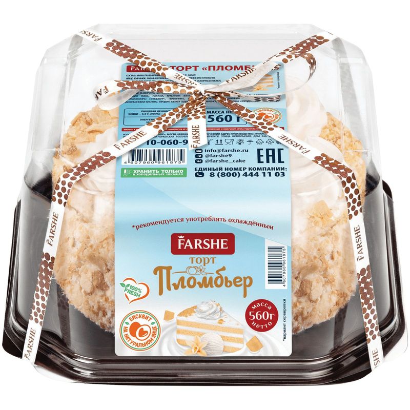 

Торт Farshe Пломбьер 560 г
