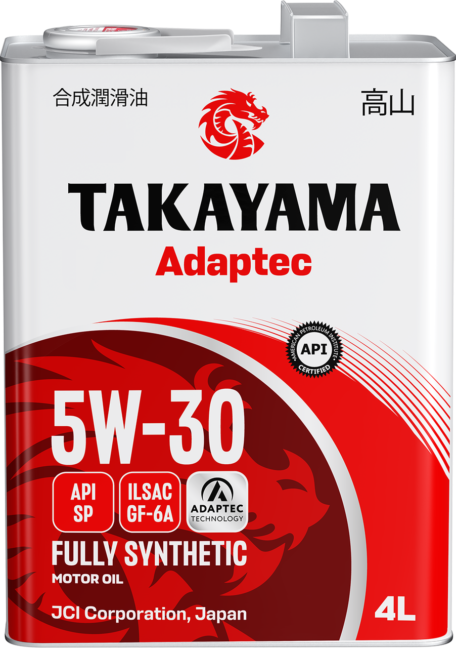 

Масло моторное Takayama Adaptec GF-6A SP 5W-30 4 л
