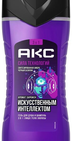 Гель-шампунь для душа Axe Сила Технологий 250мл