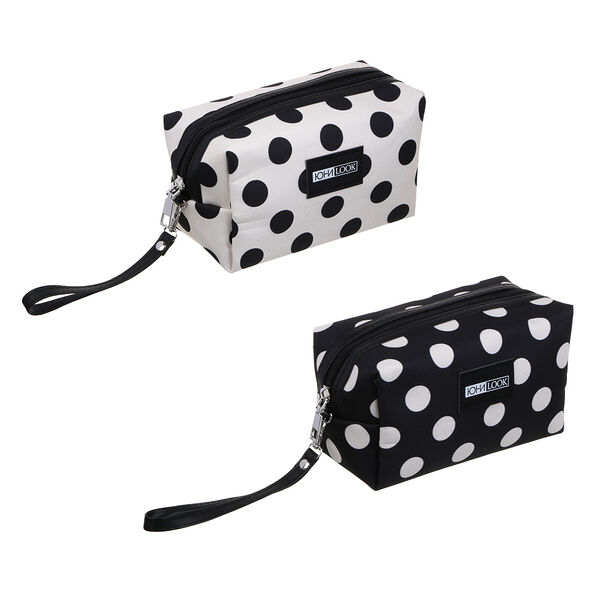 Юl косметичка, полиэстер, 18х10х8см, 2 цвета, кос24-21, в ассортименте