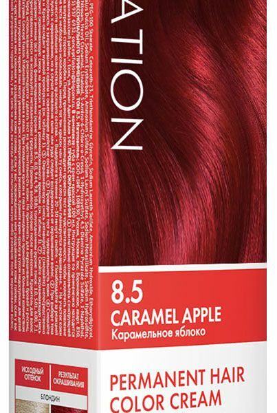 Стойкая крем - краска для волос Concept Fusion Inspiration 8.5 Caramel Apple Карамельное яблоко, 100 мл
