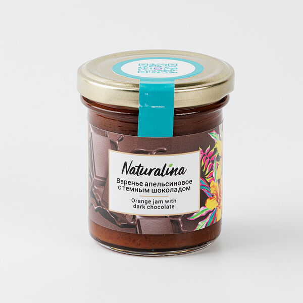 Варенье Naturalina апельсиновое с добавлением темного шоколада