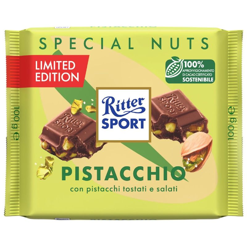 

Шоколад молочный Ritter Sport Фисташка 100 г