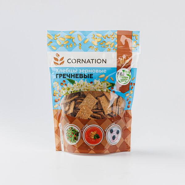 Хлебцы CORNATION зерновые гречневые, 150г