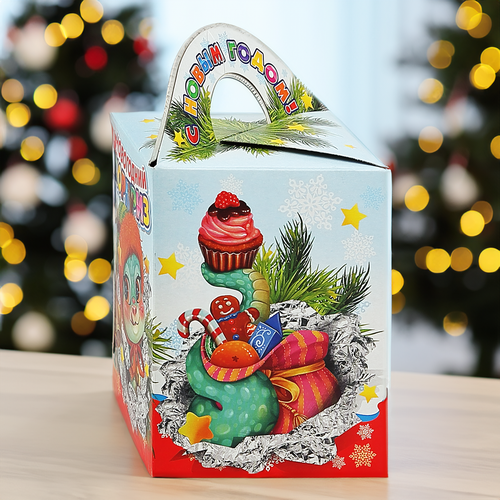 

Новогодний подарок КФ ПЕРМСКАЯ Киндер Куб, 250 г