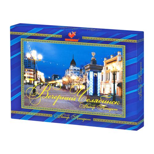 

Конфеты Южуралкондитер Вечерний Челябинск в шоколадной глазури, 380 г