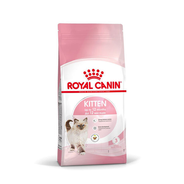 Корм сухой Royal Canin Kitten полнорационный сбалансированный для котят в период второй фазы роста (в возрасте до 12 месяцев) 300 г