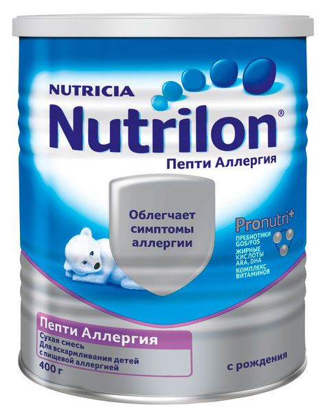 

Смесь сухая Nutrilon Пепти Аллергия с пребиотиками 400 г