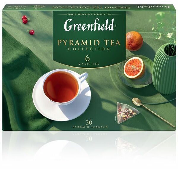 Чайное ассорти Greenfield Коллекция чая 6 вкусов 30 пак 56 г