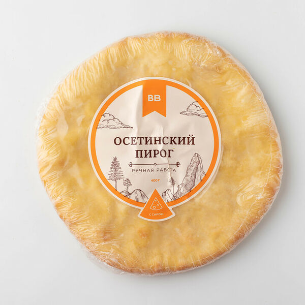 Пирог осетинский Вкусвилл с сыром, замороженный